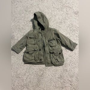 Baby gap army green jacket